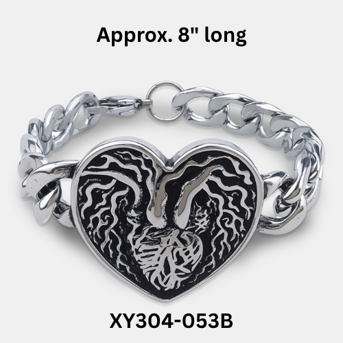 PRE-ORDER - WAREHOUSE - 304 Stainless - Bracelet - Skull - Tree of Life