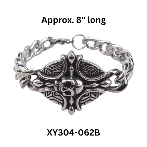PRE-ORDER - WAREHOUSE - 304 Stainless - Bracelet - Skull - Tree of Life