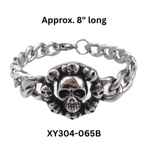 PRE-ORDER - WAREHOUSE - 304 Stainless - Bracelet - Skull - Tree of Life