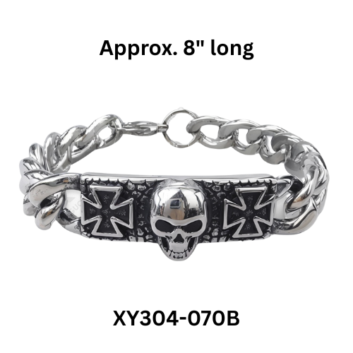 PRE-ORDER - WAREHOUSE - 304 Stainless - Bracelet - Skull - Tree of Life