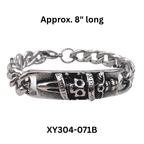 PRE-ORDER - WAREHOUSE - 304 Stainless - Bracelet - Skull - Tree of Life
