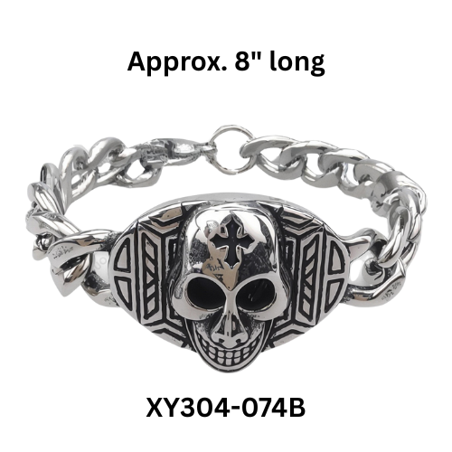 PRE-ORDER - WAREHOUSE - 304 Stainless - Bracelet - Skull - Tree of Life