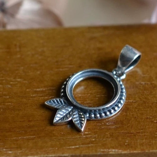 925 Silver Pendant Setting TB-YJJ-P019
