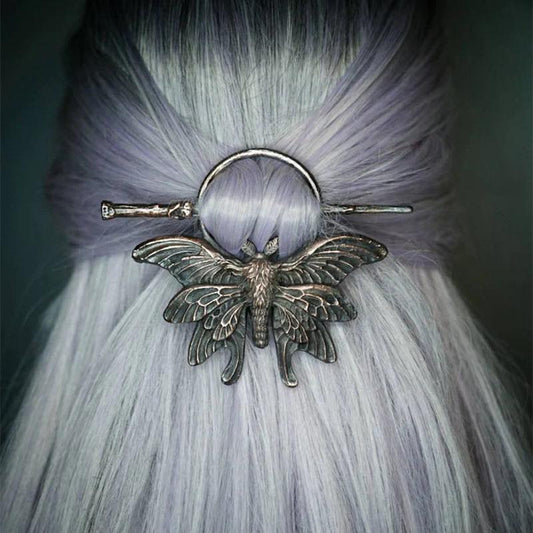 PRE-ORDER - Metal Hair Accessories - Wolf - Moon - Tree of life