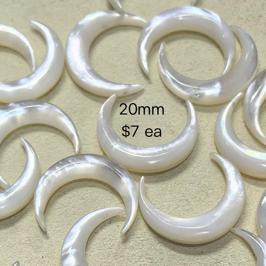 OVERSEAS ORDER - MOP 20mm Moon