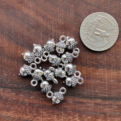 Metal Findings - Acorn Charm - Bracelet Making