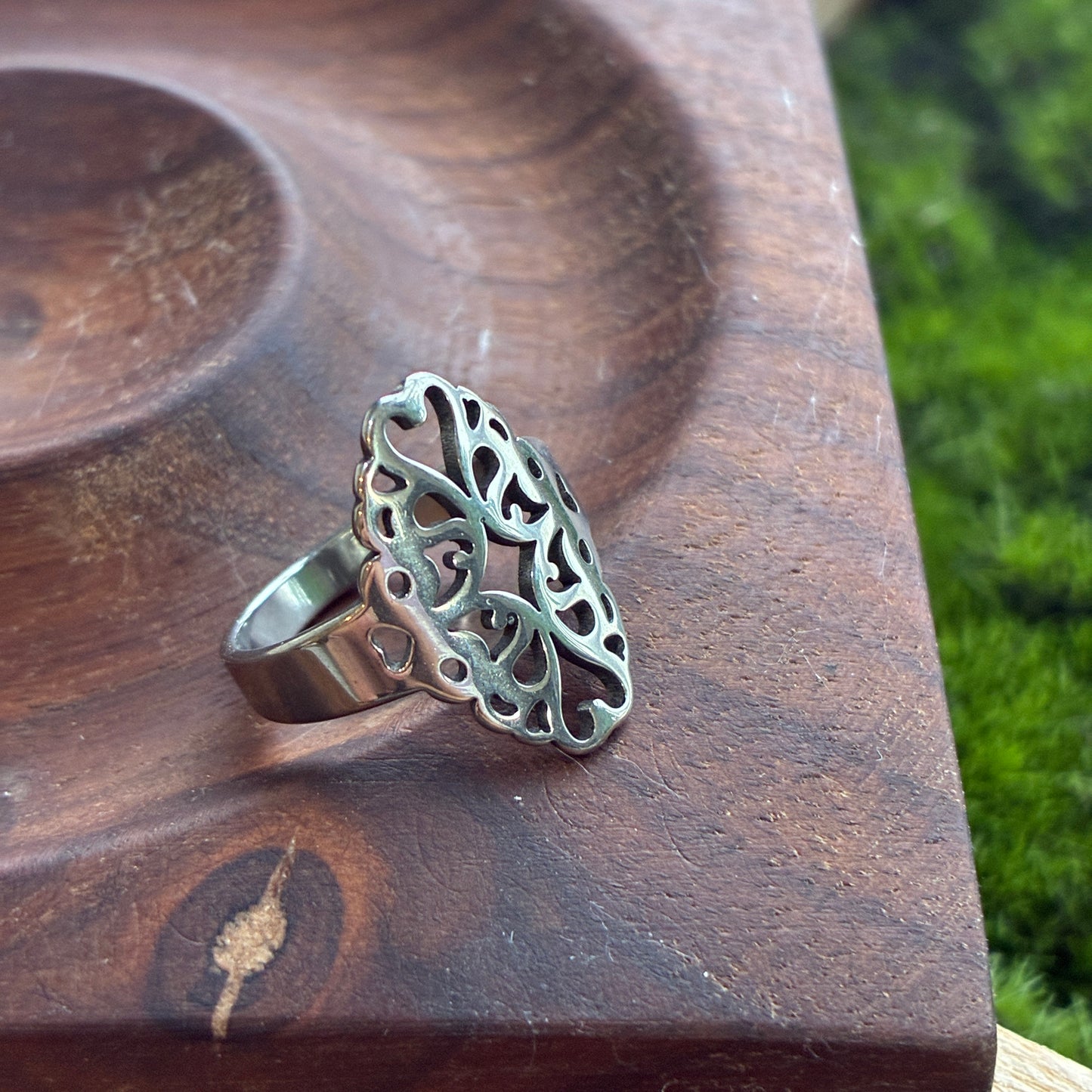 Stainless Steel - Ring - Size 6.5