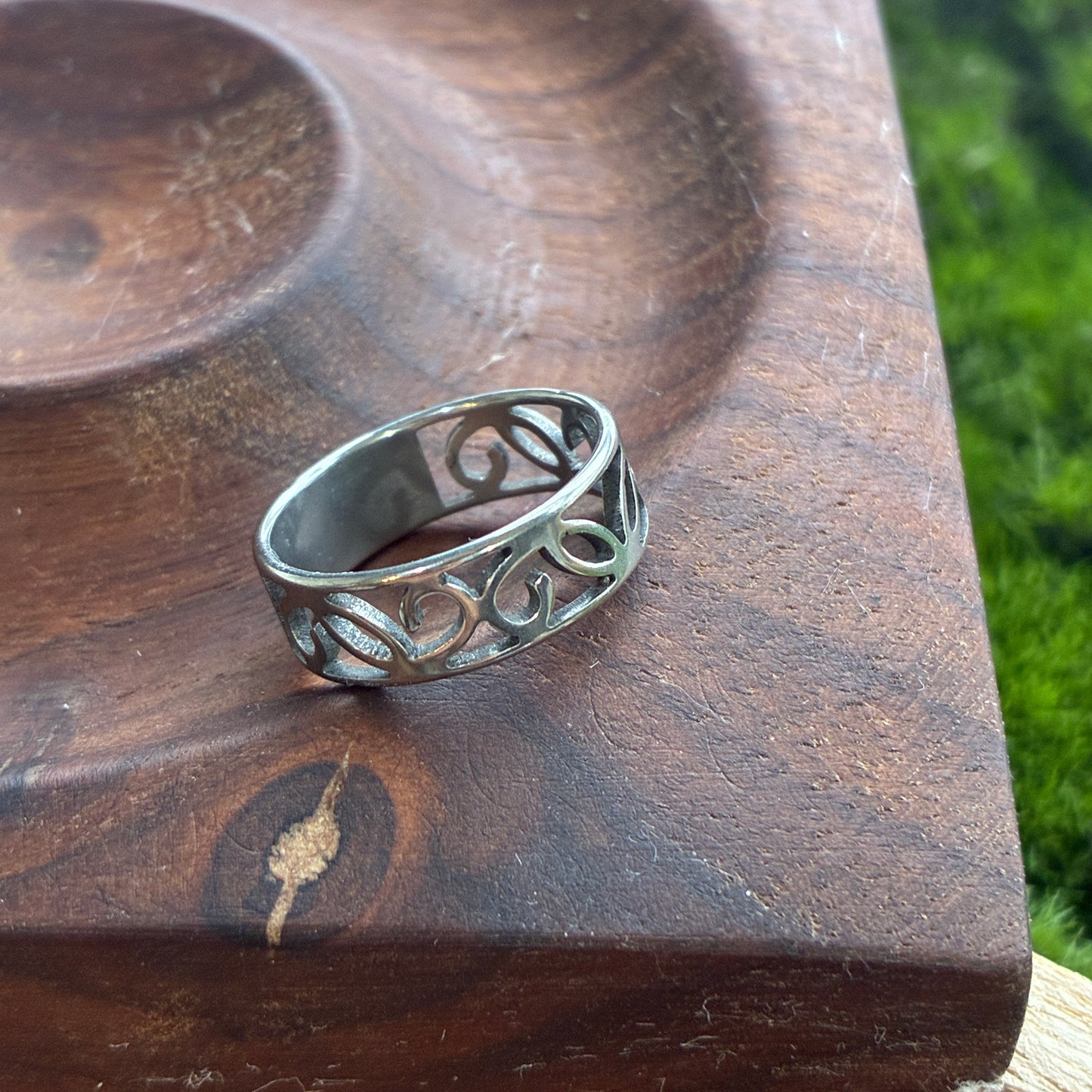 Stainless Steel - Ring - Size 6.5