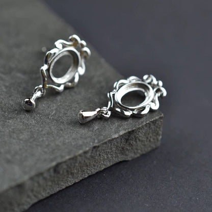 925 Silver Earring Setting TB-YJJ-E001