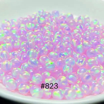 OVERSEAS ORDER - Jelly Opal Bead *NO HOLE* 4mm 5mm