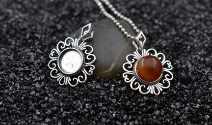 925 Silver Pendant Setting TB-YJJ-P010