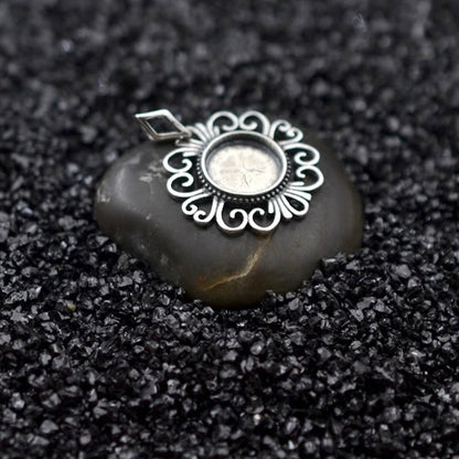925 Silver Pendant Setting TB-YJJ-P010