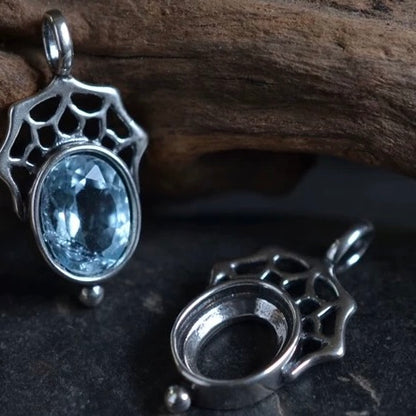 925 Silver Pendant Setting TB-YJJ-P006