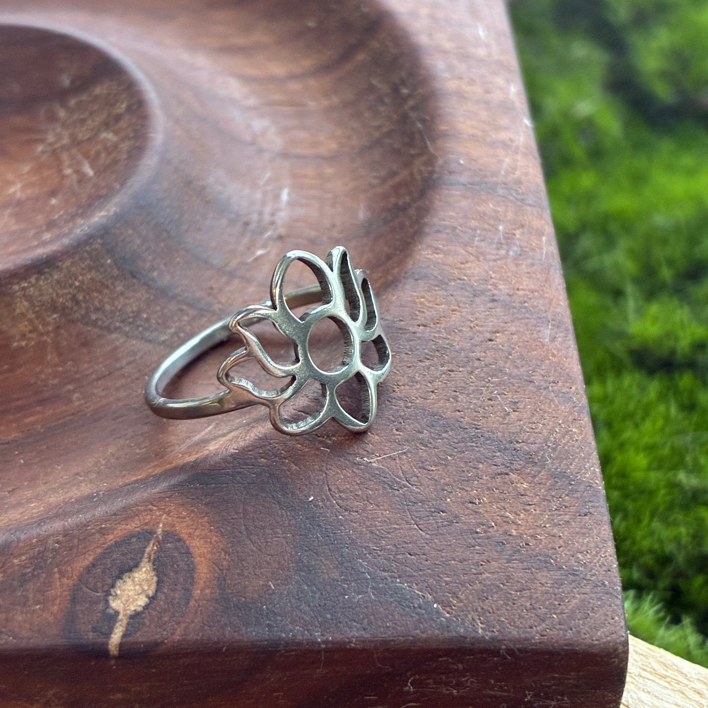 Stainless Steel - Ring - Size 6.5