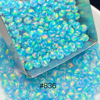 OVERSEAS ORDER - Jelly Opal Bead *NO HOLE* 4mm 5mm