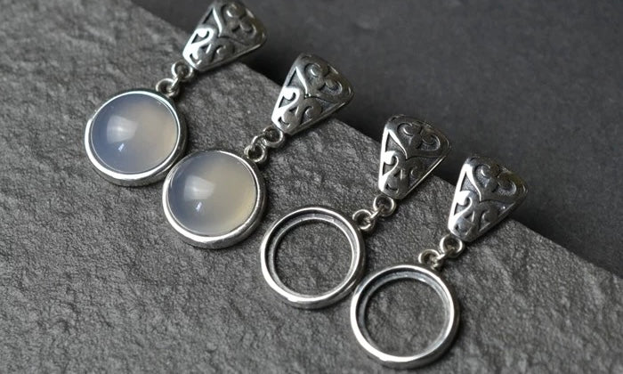 925 Silver Earring Setting TB-YJJ-E021