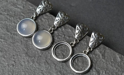 925 Silver Earring Setting TB-YJJ-E021