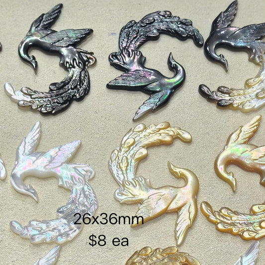 OVERSEAS ORDER - MOP Phoenix 26x36mm