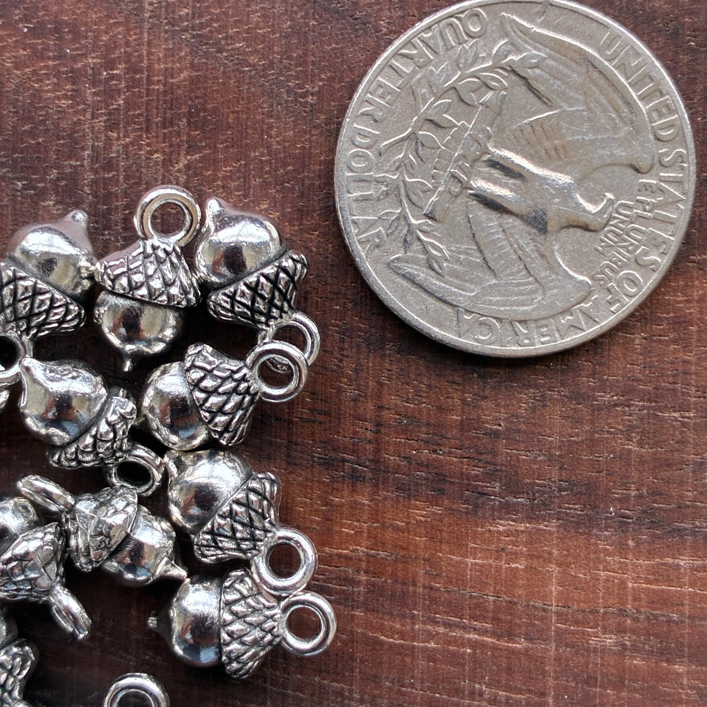 Metal Findings - Acorn Charm - Bracelet Making
