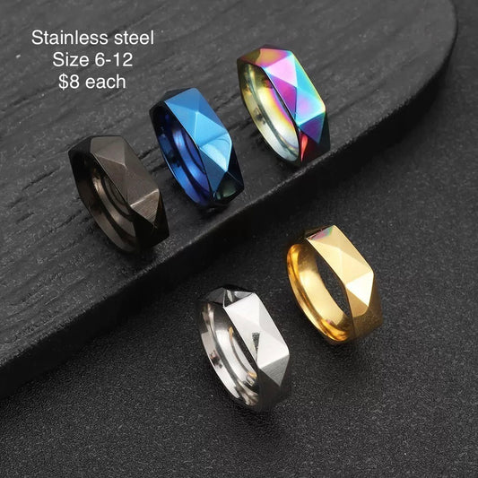 OVERSEAS ORDER - Stainless Steel Ring