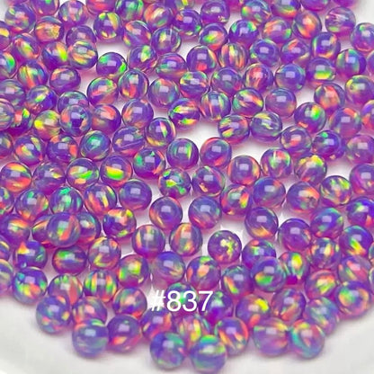 OVERSEAS ORDER - Jelly Opal Bead *NO HOLE* 4mm 5mm