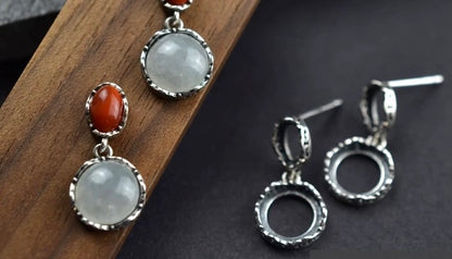 925 Silver Earring Setting TB-YJJ-E017
