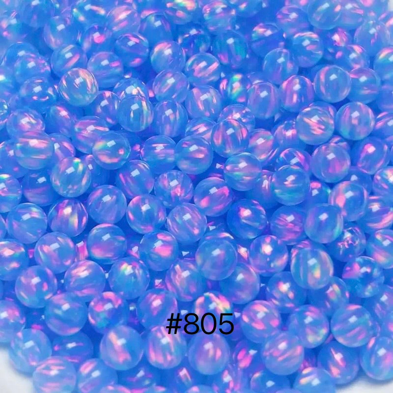 OVERSEAS ORDER - Jelly Opal Bead *NO HOLE* 4mm 5mm