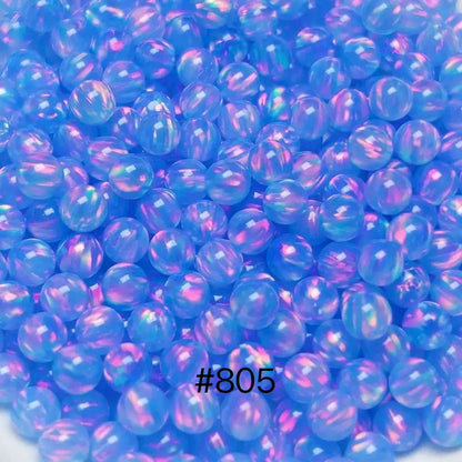 OVERSEAS ORDER - Jelly Opal Bead *NO HOLE* 4mm 5mm