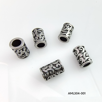 PRE-ORDER - WAREHOUSE - 304 Stainless - Bead - Hair Bead - Big Hole Bead