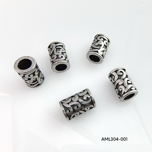 PRE-ORDER - WAREHOUSE - 304 Stainless - Bead - Hair Bead - Big Hole Bead
