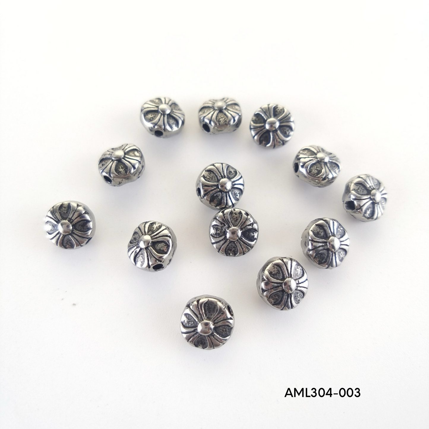 PRE-ORDER - WAREHOUSE - 304 Stainless - Bead - Hair Bead - Big Hole Bead