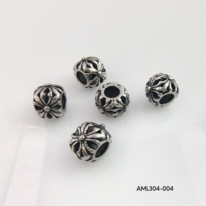 PRE-ORDER - WAREHOUSE - 304 Stainless - Bead - Hair Bead - Big Hole Bead
