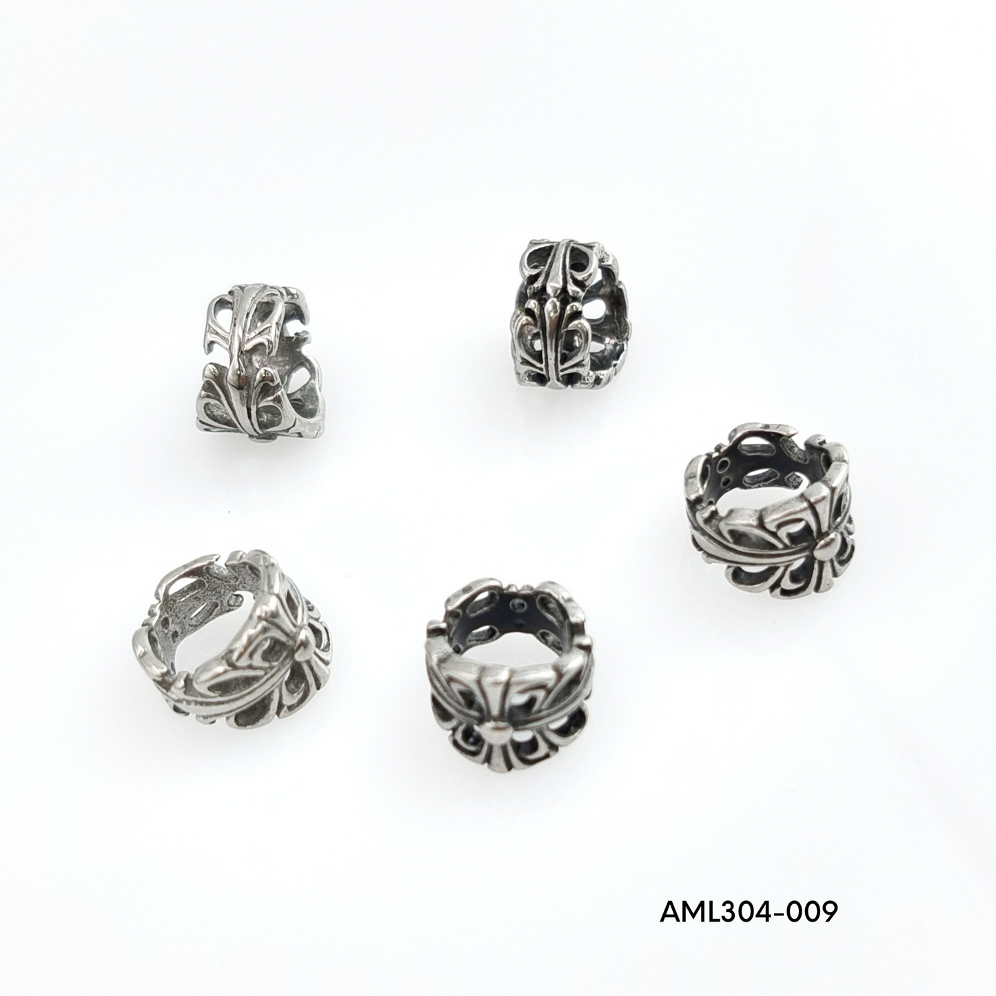 PRE-ORDER - WAREHOUSE - 304 Stainless - Bead - Hair Bead - Big Hole Bead