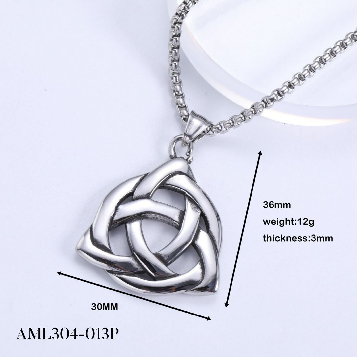 PRE-ORDER - WAREHOUSE - 304 Stainless - Pendant - Necklace