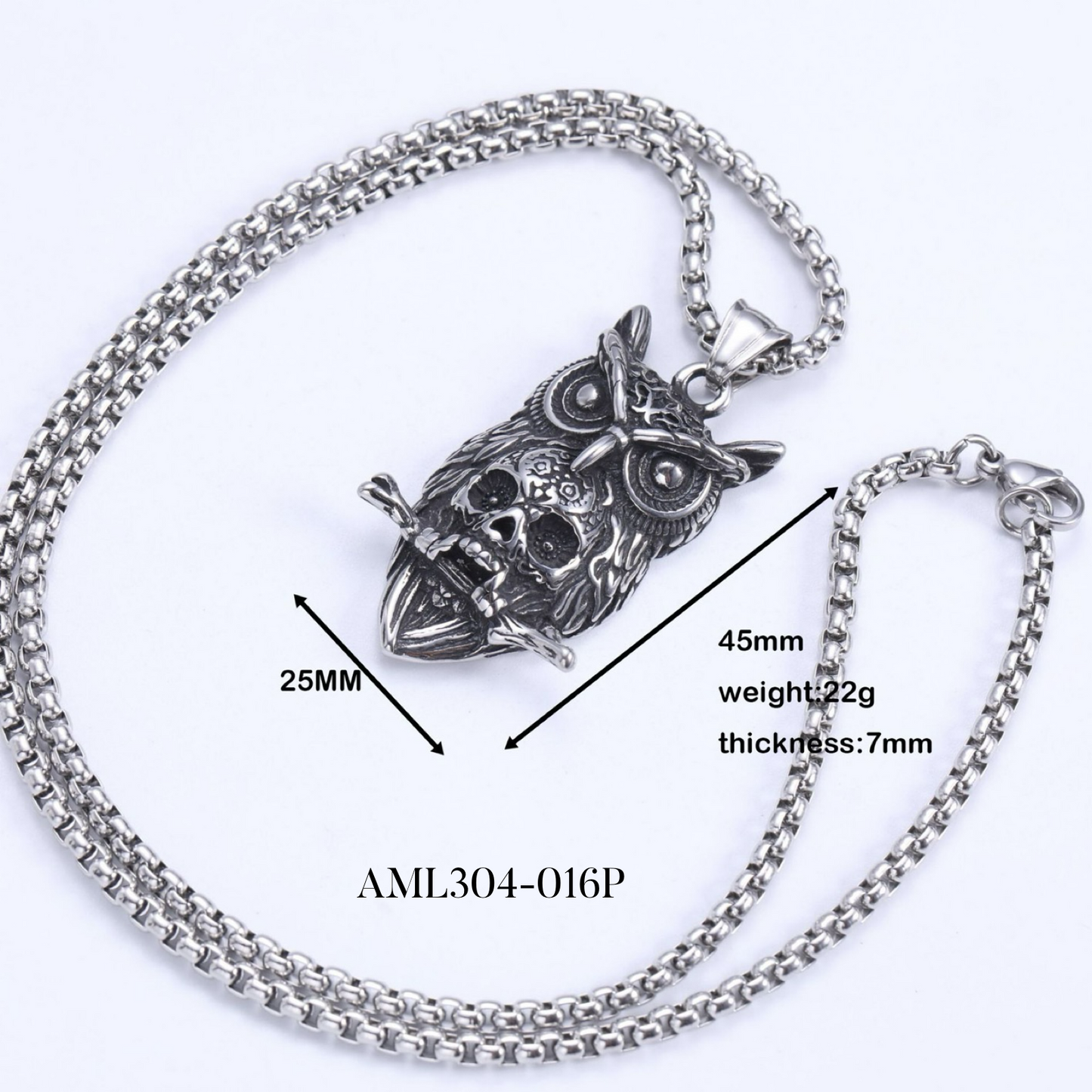 PRE-ORDER - WAREHOUSE - 304 Stainless - Pendant - Necklace