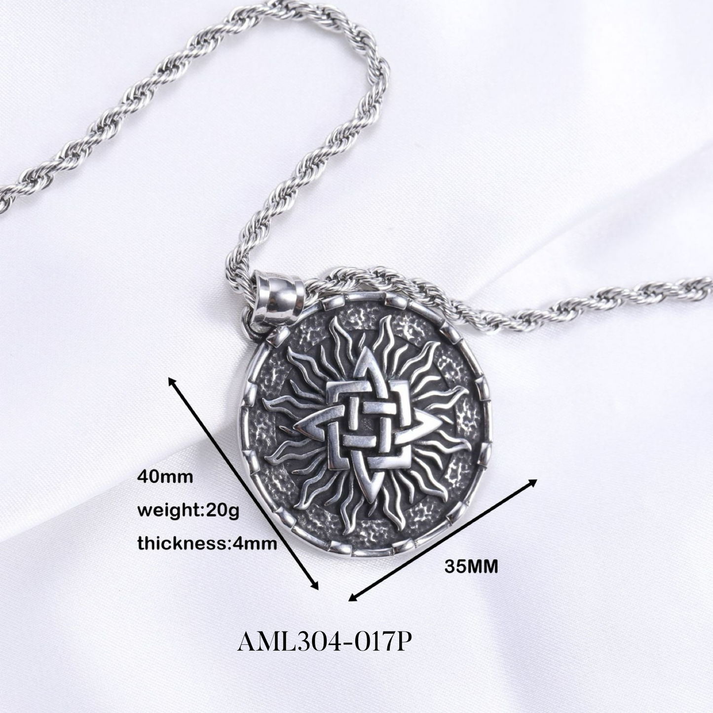 PRE-ORDER - WAREHOUSE - 304 Stainless - Pendant - Necklace