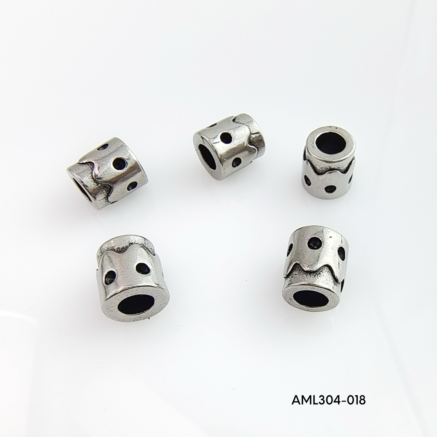 PRE-ORDER - WAREHOUSE - 304 Stainless - Bead - Hair Bead - Big Hole Bead