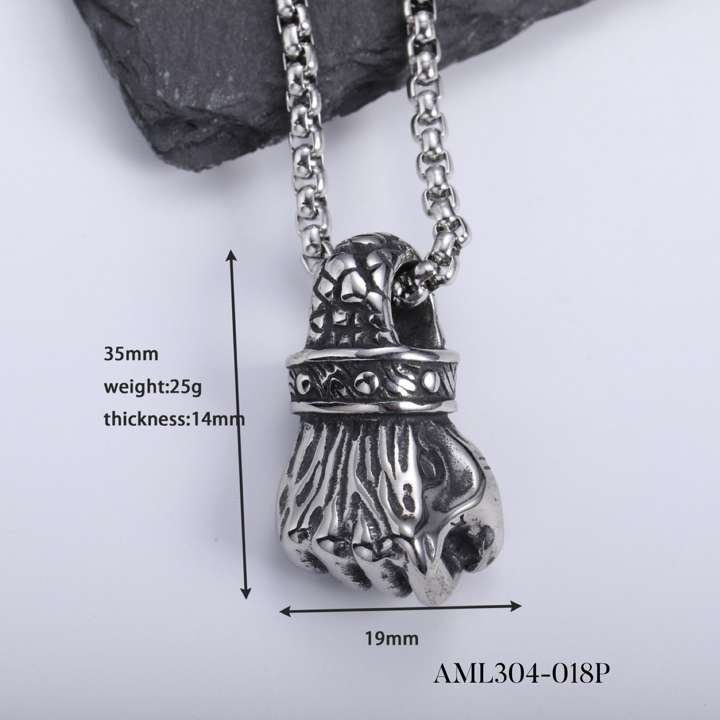 PRE-ORDER - WAREHOUSE - 304 Stainless - Pendant - Necklace