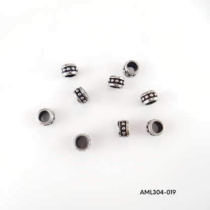 PRE-ORDER - WAREHOUSE - 304 Stainless - Bead - Hair Bead - Big Hole Bead