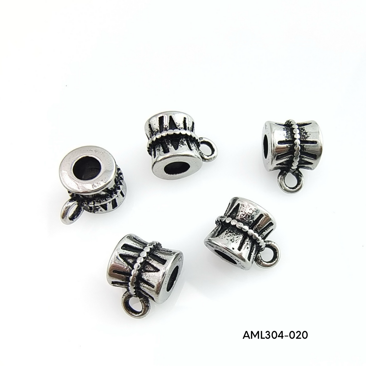 PRE-ORDER - WAREHOUSE - 304 Stainless - Bead - Hair Bead - Big Hole Bead