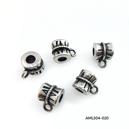 PRE-ORDER - WAREHOUSE - 304 Stainless - Bead - Hair Bead - Big Hole Bead