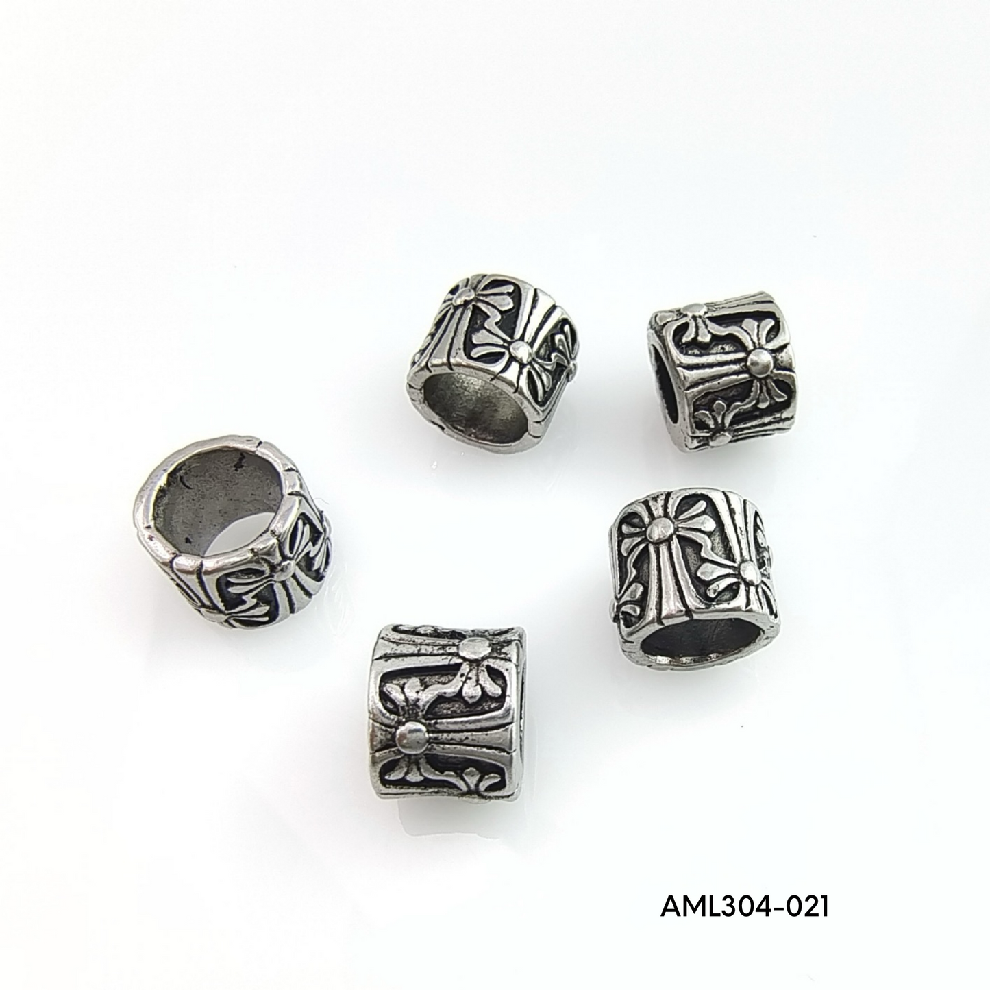 PRE-ORDER - WAREHOUSE - 304 Stainless - Bead - Hair Bead - Big Hole Bead