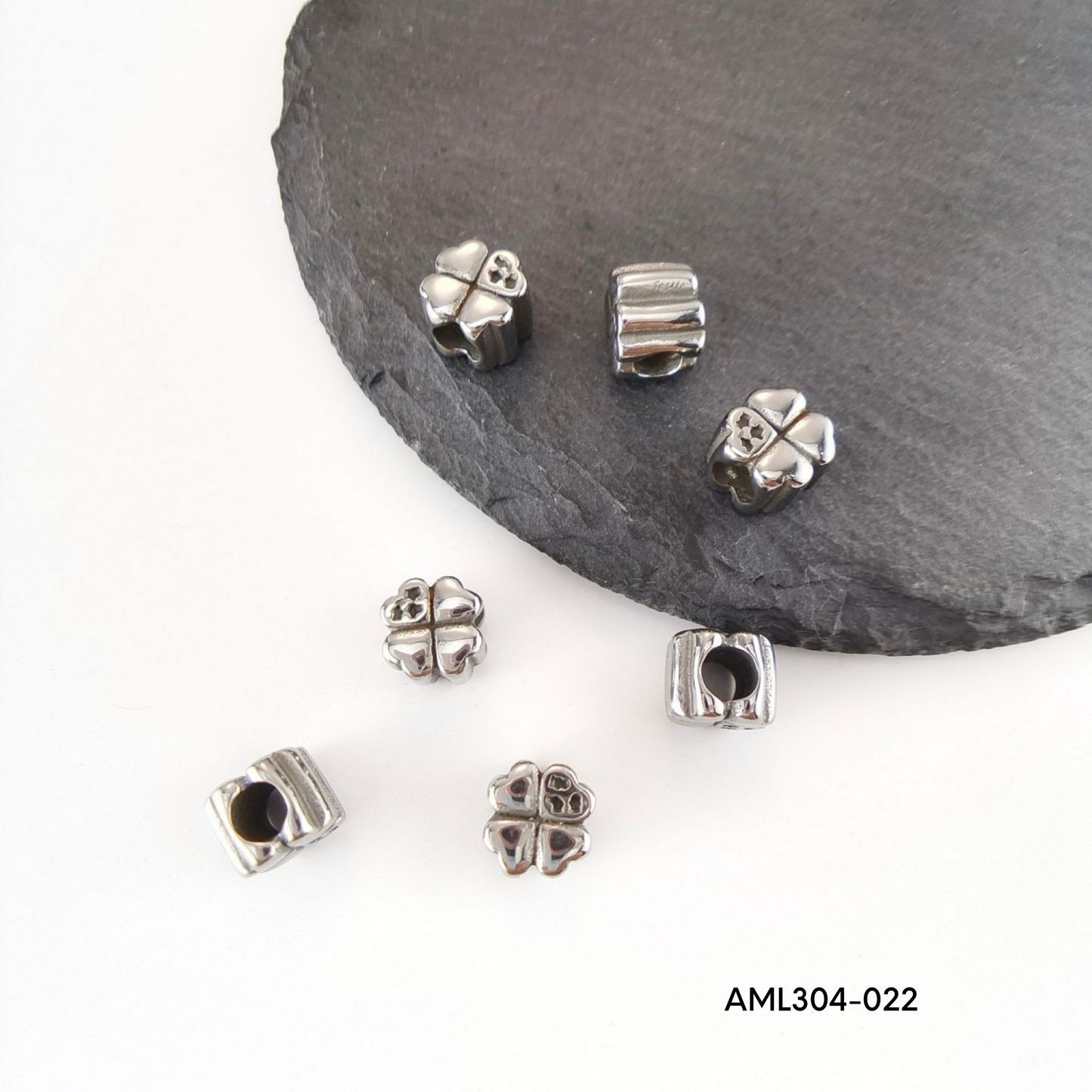 PRE-ORDER - WAREHOUSE - 304 Stainless - Bead - Hair Bead - Big Hole Bead