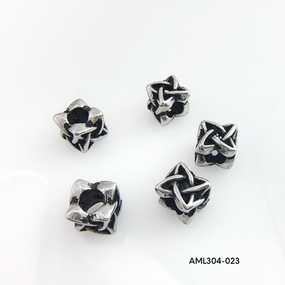 PRE-ORDER - WAREHOUSE - 304 Stainless - Bead - Hair Bead - Big Hole Bead