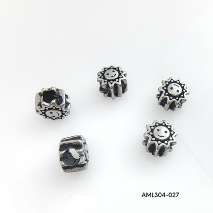 PRE-ORDER - WAREHOUSE - 304 Stainless - Bead - Hair Bead - Big Hole Bead