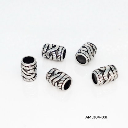 PRE-ORDER - WAREHOUSE - 304 Stainless - Bead - Hair Bead - Big Hole Bead