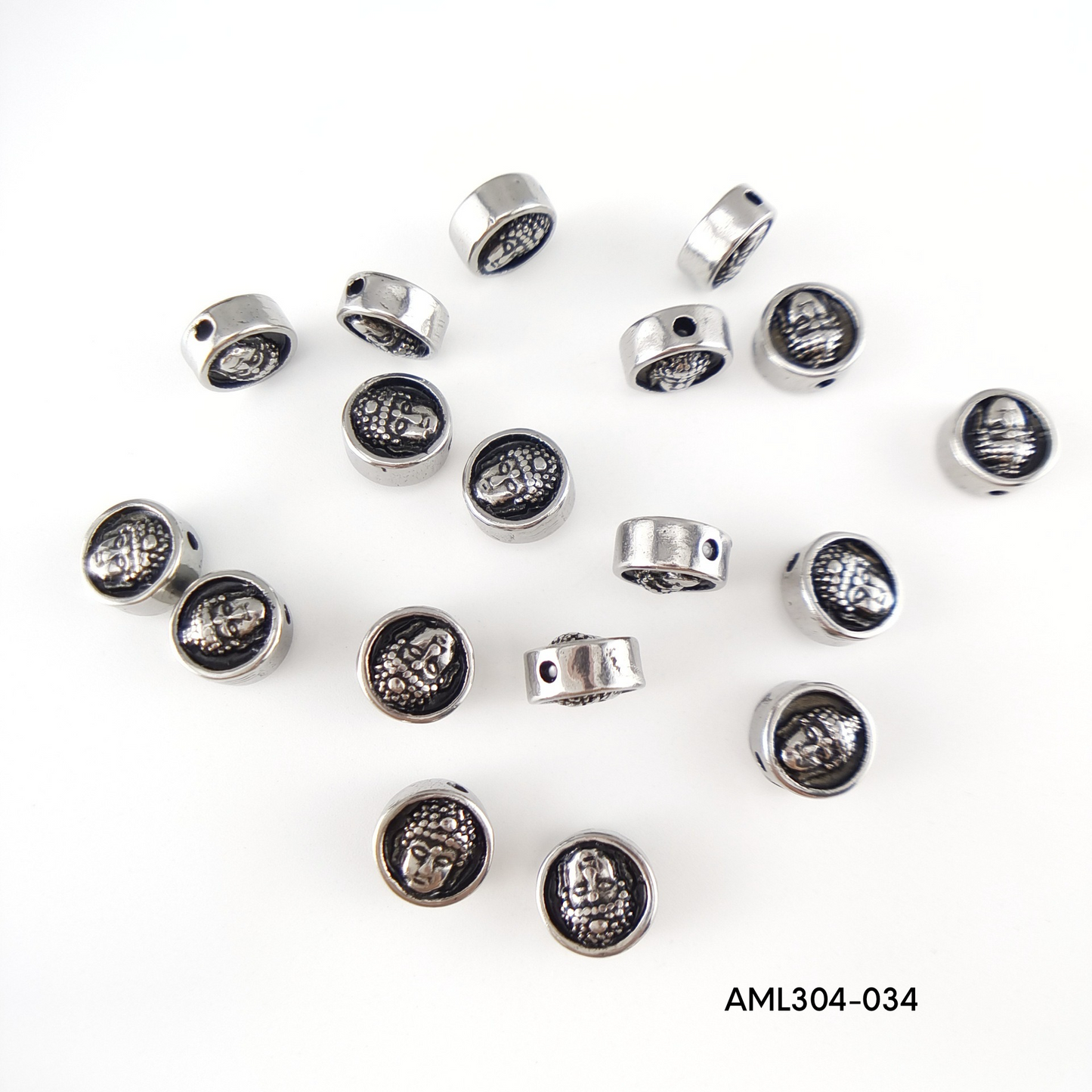 PRE-ORDER - WAREHOUSE - 304 Stainless - Bead - Hair Bead - Big Hole Bead - Skull