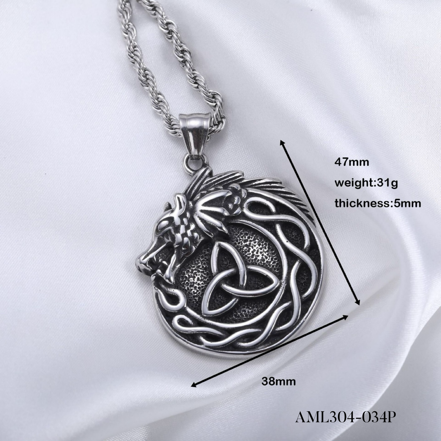 PRE-ORDER - WAREHOUSE - 304 Stainless - Pendant - Necklace