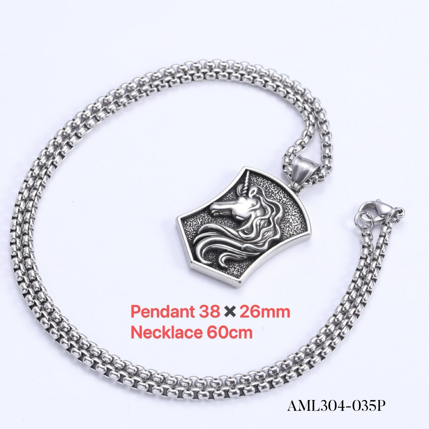 PRE-ORDER - WAREHOUSE - 304 Stainless - Pendant - Necklace