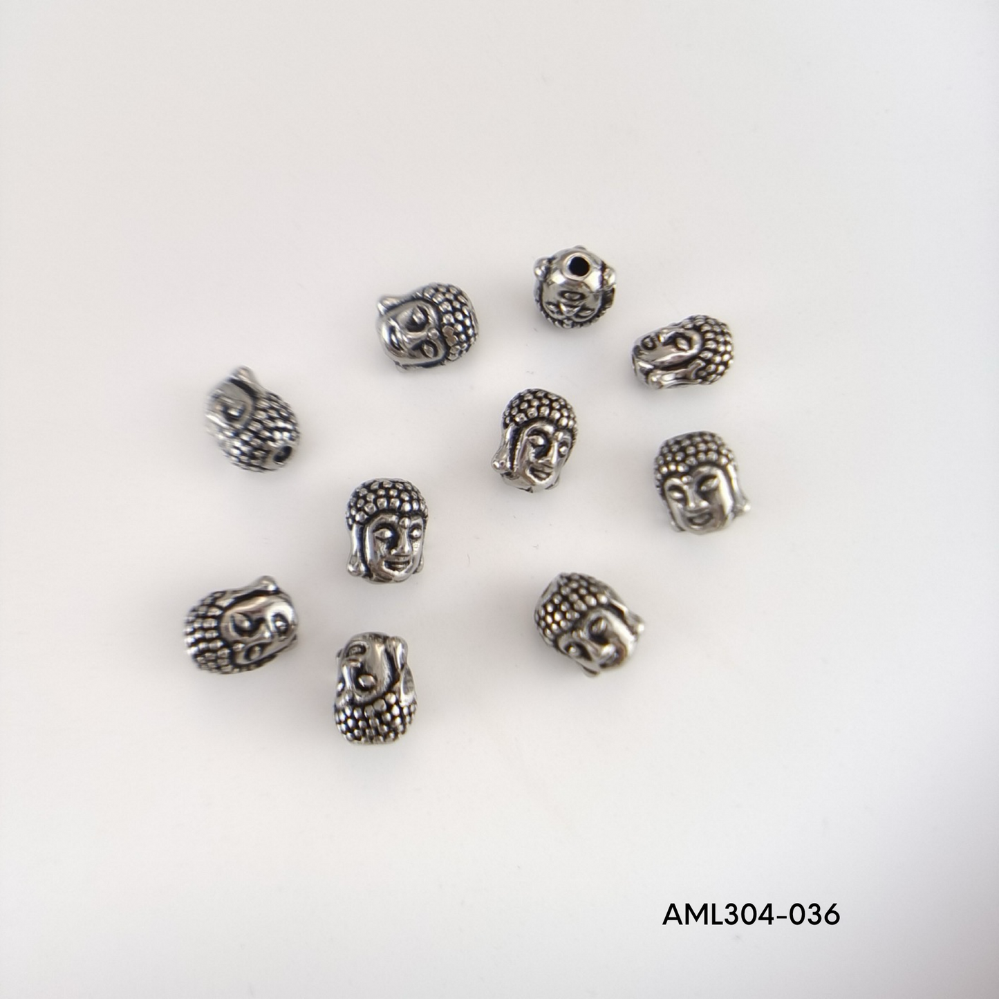 PRE-ORDER - WAREHOUSE - 304 Stainless - Bead - Hair Bead - Big Hole Bead - Skull